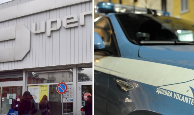 Ruba all’Esselunga e danneggia la Volante: arrestata