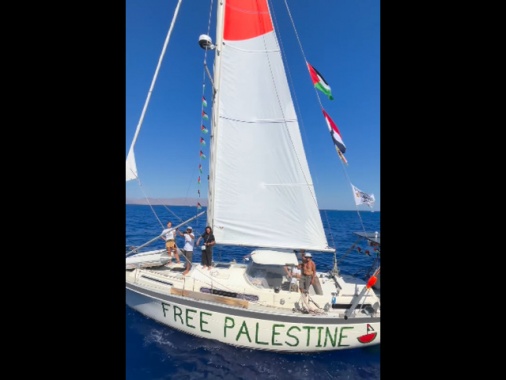 Flotilla, 'le 50 barche continueranno dirette fino a Gaza'++
