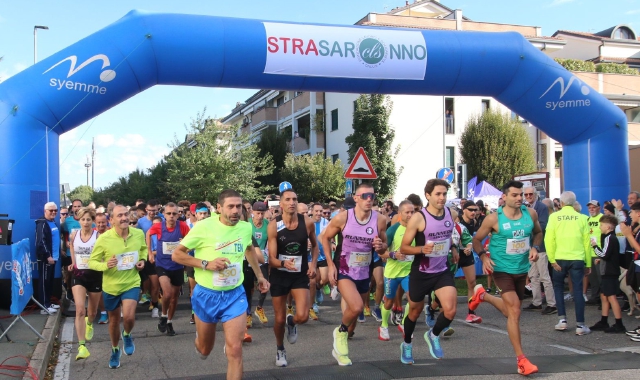 La partenza della scorsa edizione della Strasaronno