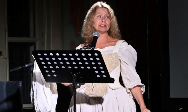 Amanda Sandrelli e Adriano Fabris (foto Angelo Puricelli/BLITZ)