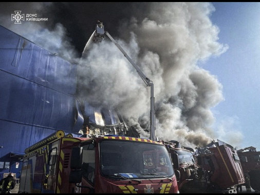 Kiev, attaccati da 595 droni e 48 missili russi