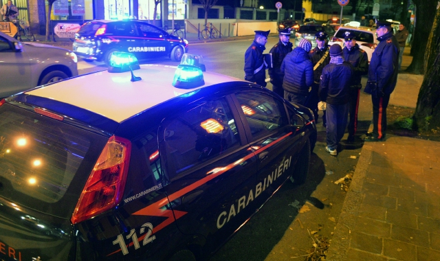 Sul posto sono accorsi i carabinieri (foto Archivio)