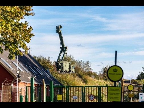 Danimarca, caccia in volo sull'isola di Bornholm
