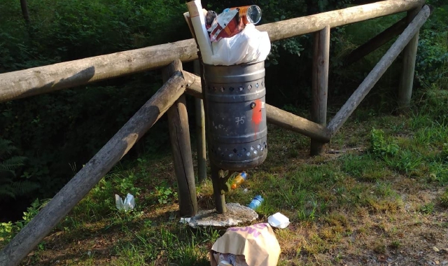 «I cestini pubblici non sono discariche»: appello al senso civico a Castiglione