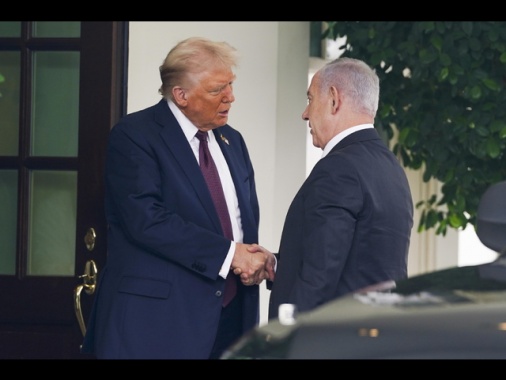 Trump ringrazia Netanyahu per aver accettato piano pace