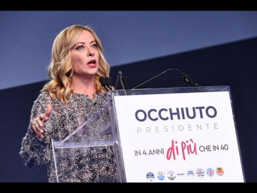 Meloni, iter per uscita commissariamento sanità Calabria