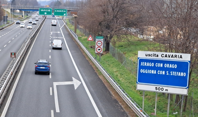 A8, chiuso per una notte il tratto Gallarate-Cavaria