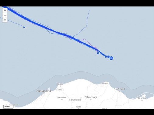Flotilla, a 130 miglia da Gaza, per ora nessun alt