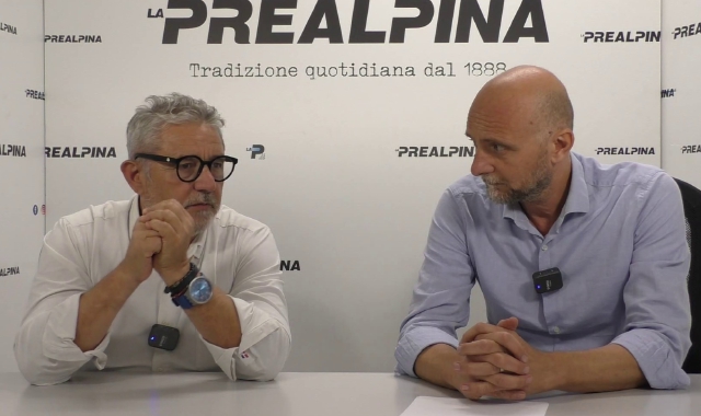 Il presidente della Provincia, Marco Magrini, intervistato in Prealpina da Luca Spriano