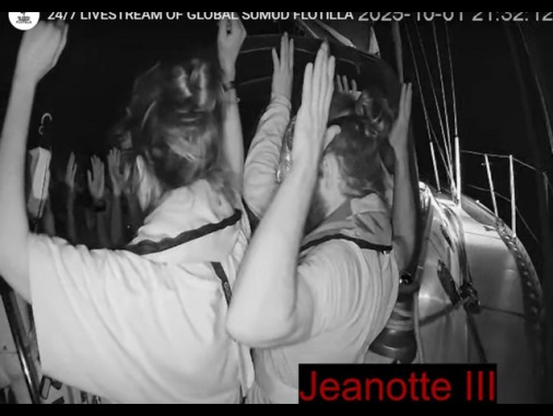 Tel Aviv, 'passeggeri Flotilla verso Israele, stanno bene'