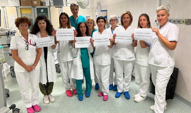 Ospedali per Gaza, flash mob nel Varesotto