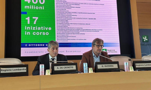 Regione Lombardia a fianco delle imprese
