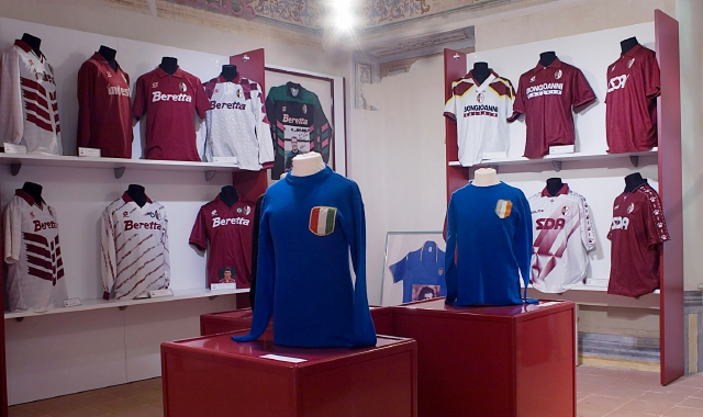 Una sale del museo a Grugliasco (foto VisitPiemonte.it)