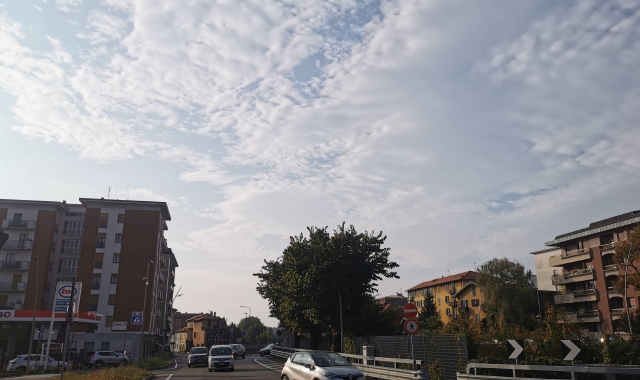 Il cielo sopra Varese la mattina di sabato 4 ottobre