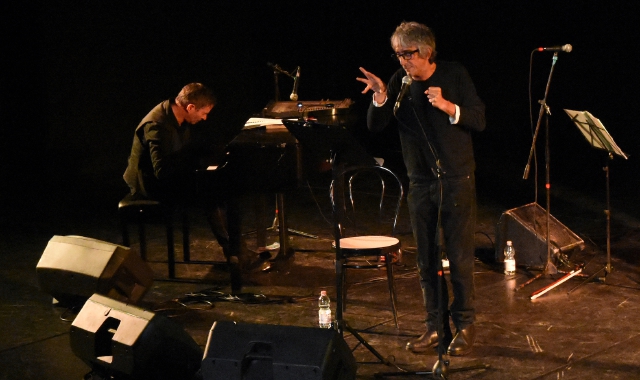 Sergio Rubini e il pianista Michele Fazio © FatimaBatista