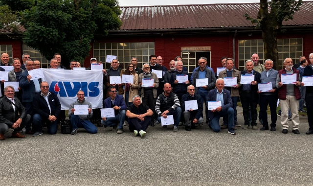 Avis in festa a Somma: in 37 a quota 100