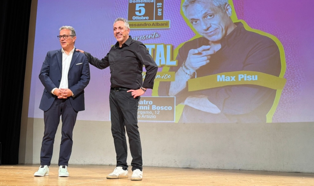 Busto Arsizio: risate e solidarietà con Max Pisu