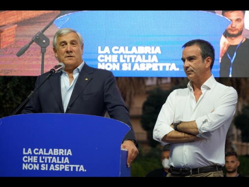 Tajani, successo di Occhiuto e Forza Italia