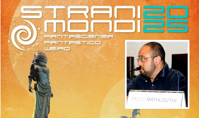 La locandina dell’evento e nel riquadro Paolo Mathlouthi