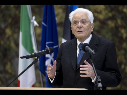 Mattarella al Palazzo Ducale per la Commissione Venezia