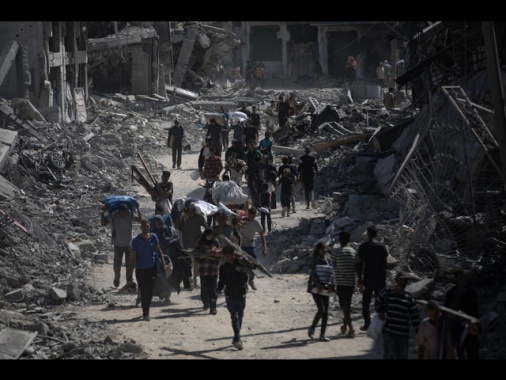 Protezione civile, '300mila tornati a Gaza City dopo la tregua'