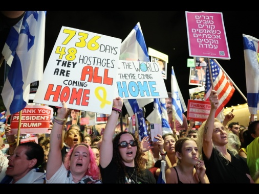 Netanyahu, 'Israele pronto a accogliere subito i rapiti'