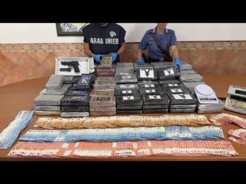 Sequestrati a Roma 200 kg di cocaina, valore 16 mln di euro