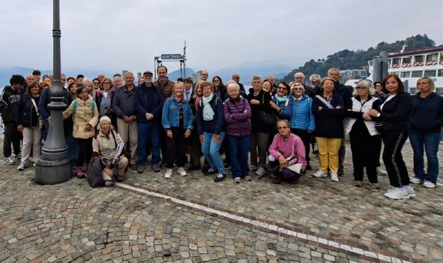 I partecipanti alla “Due passi in compagnia”