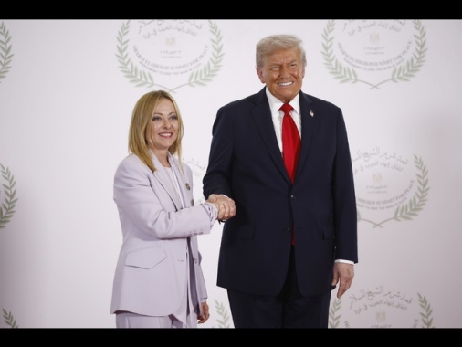 Meloni, 'l'Italia è pronta a fare la sua parte a Gaza'