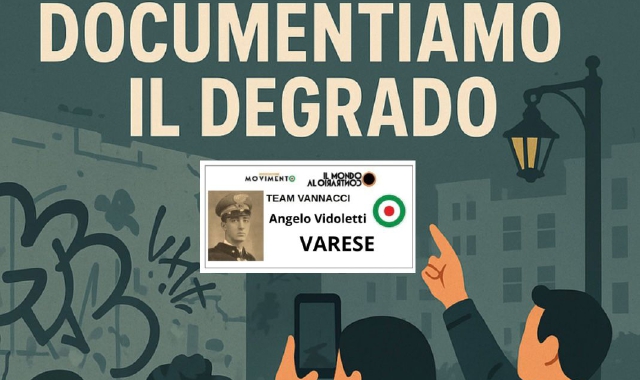 Varese: «Documentiamo il degrado»