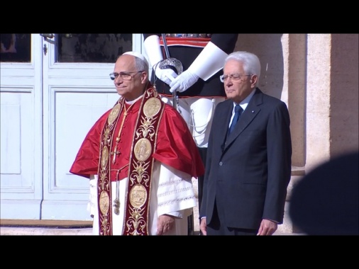 Mattarella, rilanciare soluzione due popoli due Stati