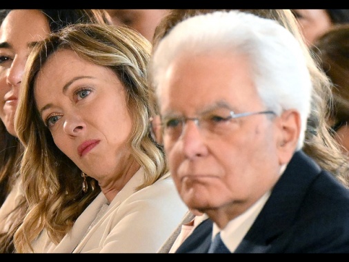 Mattarella e Meloni a funerali Stato dei 3 carabinieri a Padova