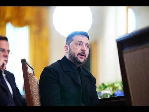 Zelensky è atterrato a Washington