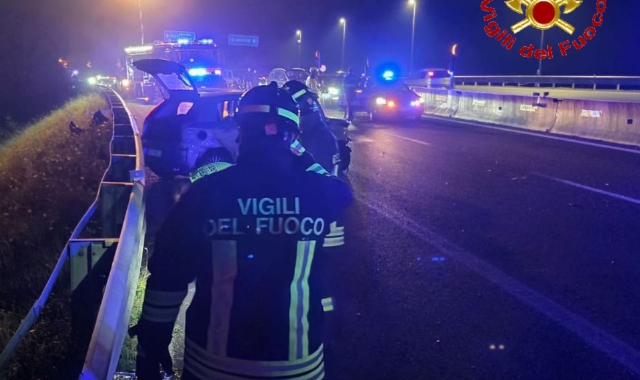 A8, schianto a Gallarate: ferita una donna