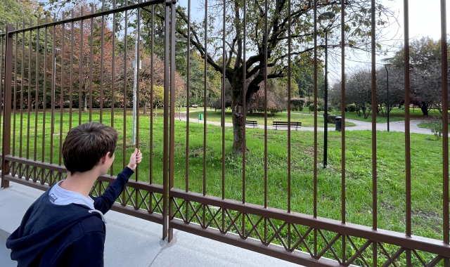 Il parco De Rocchi di Saronno (foto Domenico Ghiotto)