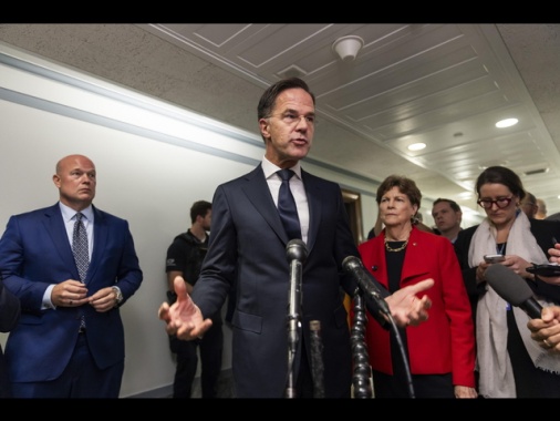 Rutte, 'la Nato sostiene Ucraina ma vogliamo che guerra finisca'