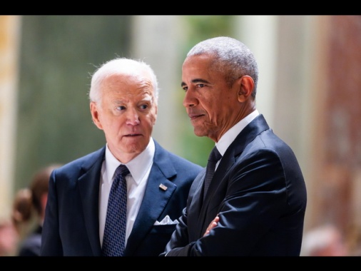 Gelo tra Biden e Obama al Café Milano di Washington
