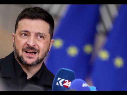 Zelensky ai leader Ue, anche voi avete armi a lungo raggio