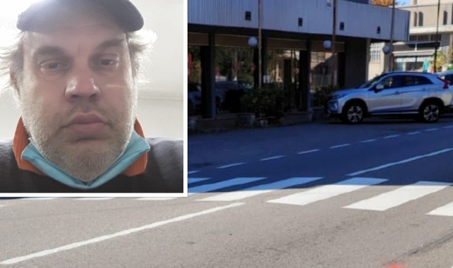 Il luogo dell’incidente a Cuveglio