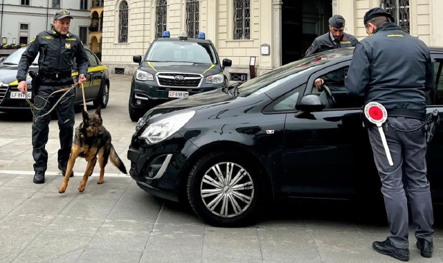 I finanzieri hanno effettuato i controlli avvalendosi dell’unità cinofila