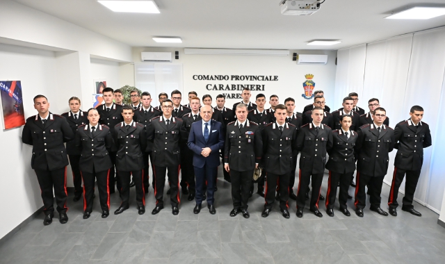 Varese, nuovi carabinieri. Tra loro anche due fratelli