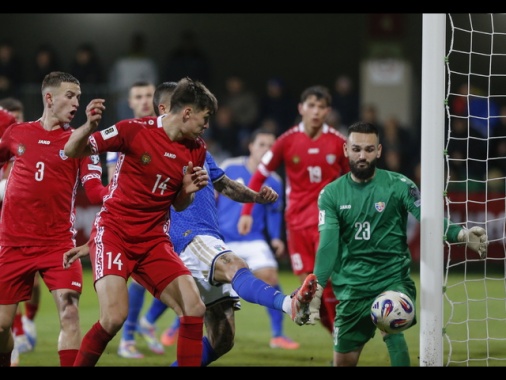 Mondiali: Moldavia-Italia 0-2