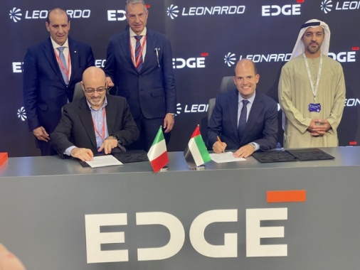 Leonardo, nel 2026 la jv con Edge negli Emirati