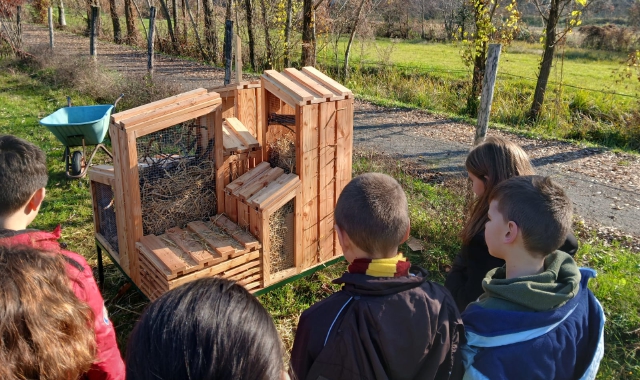 Il bug hotel inaugurato con le scuole