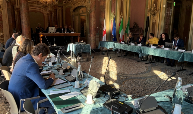 Il Consiglio comunale che ha approvato l’elenco di cittadini benemeriti