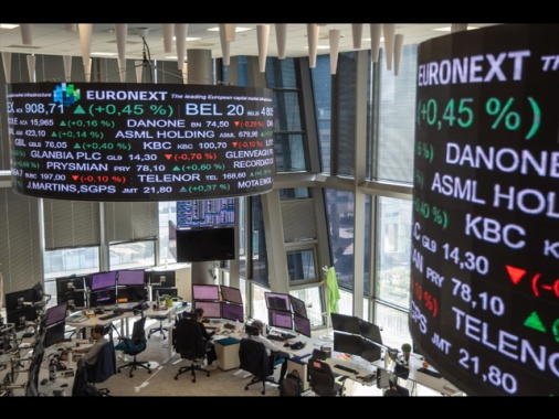 Borsa: l'Europa in avvio è contrastata, Parigi -0,04%