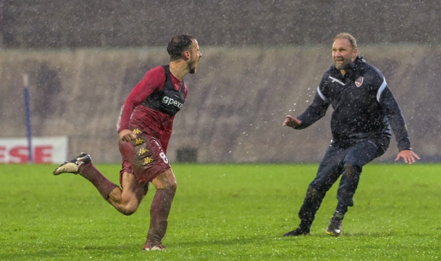 Mister Ciceri spera di poter esultare anche oggi sul campo del Derthona