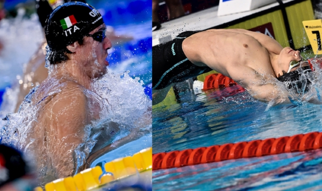 Nicolò Martinenghi e Francesco Lazzari (foto Deepbluemedia)