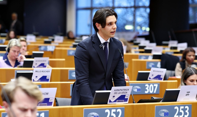 Il discorso di Lorenzo Vigo a Bruxelles