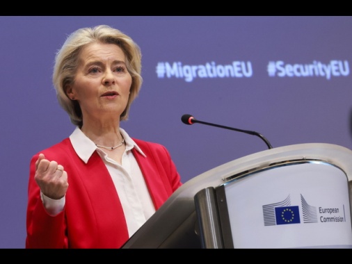 Von der Leyen, per l'Ucraina servono pace giusta e garanzie di sicurezza robuste